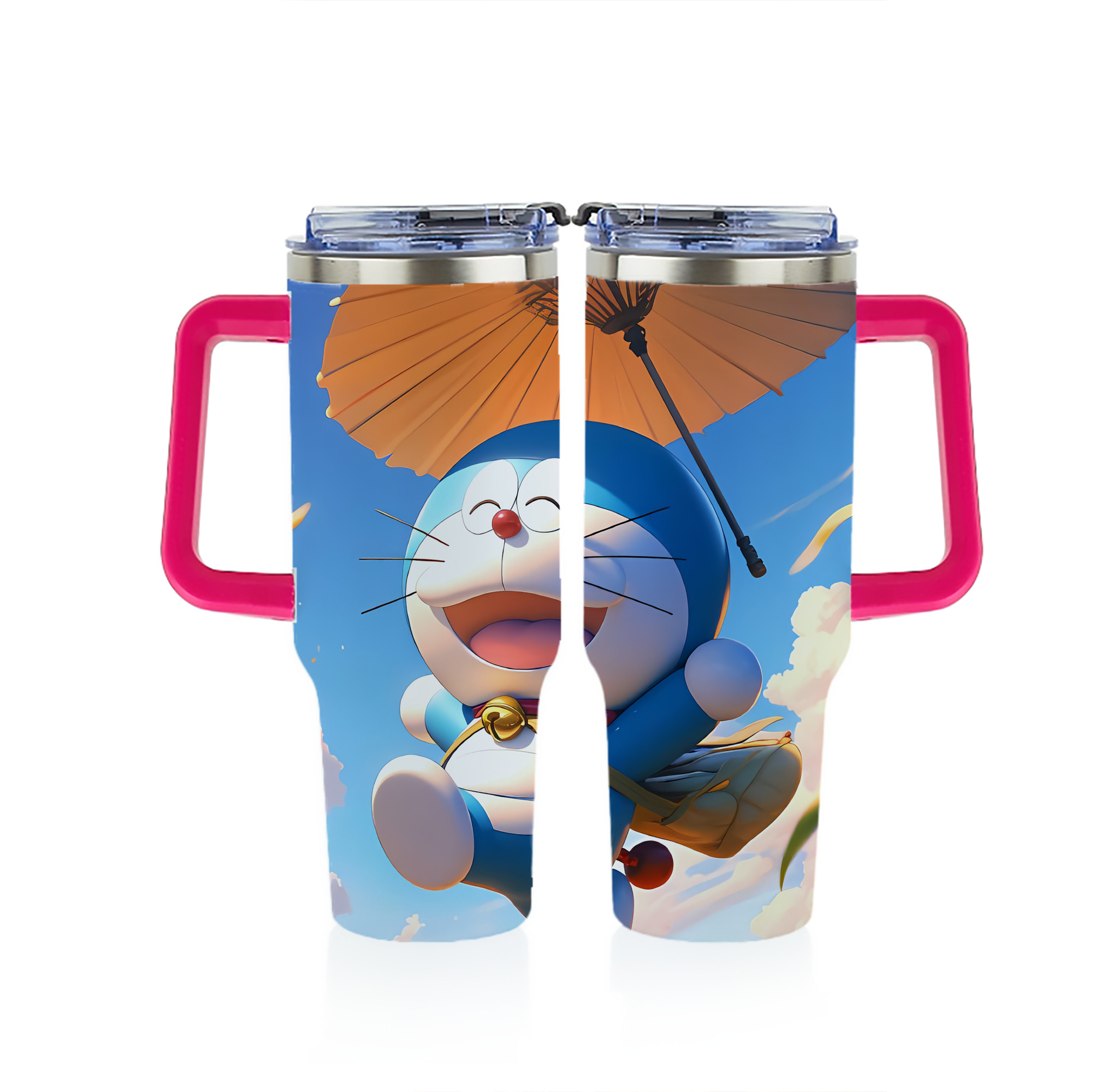 （画像用） ドラえもん Doraemon 1200ｍLフルプリント車用タンブラー